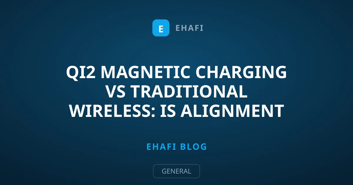 Qi2 Magnetic Charging vs Traditional Wireless: Is Alignment King?
